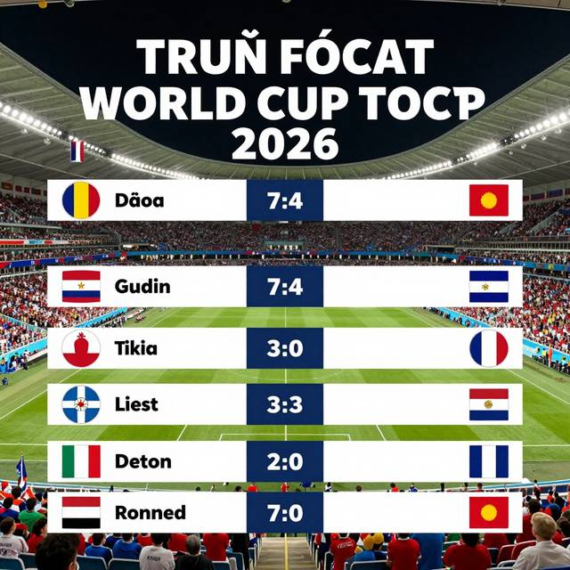 Tứ kết World Cup 2026: Phân tích chuyên sâu trận đấu định mệnh ngày 12/07