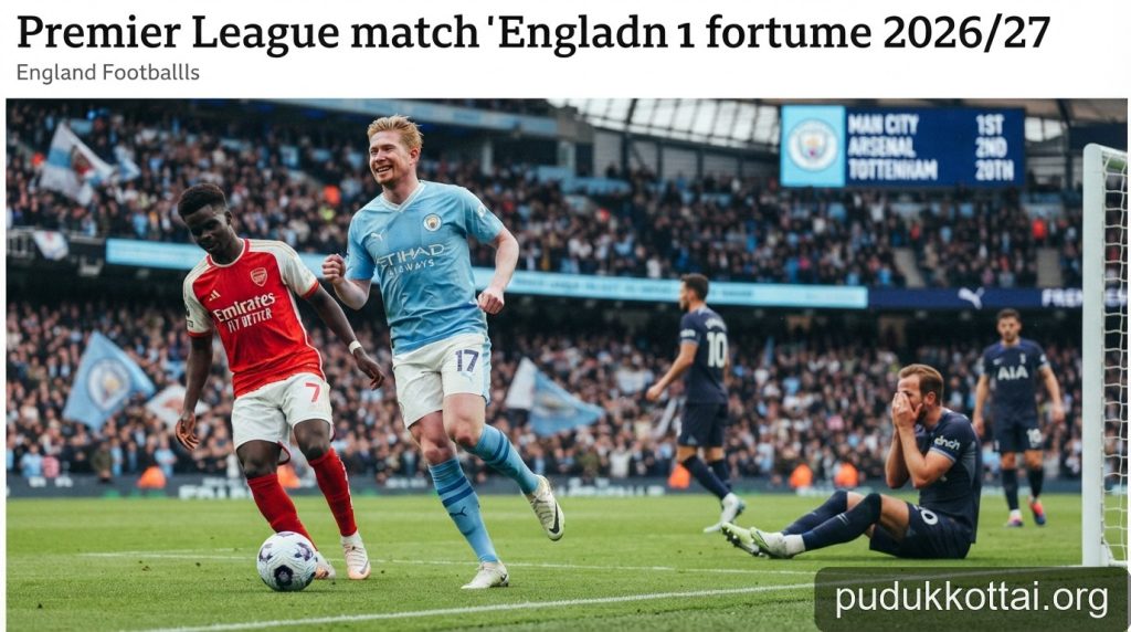 Ngoại hạng Anh 2026/27: Man City và Arsenal dẫn đầu, Tottenham đối mặt khủng hoảng đầu mùa
