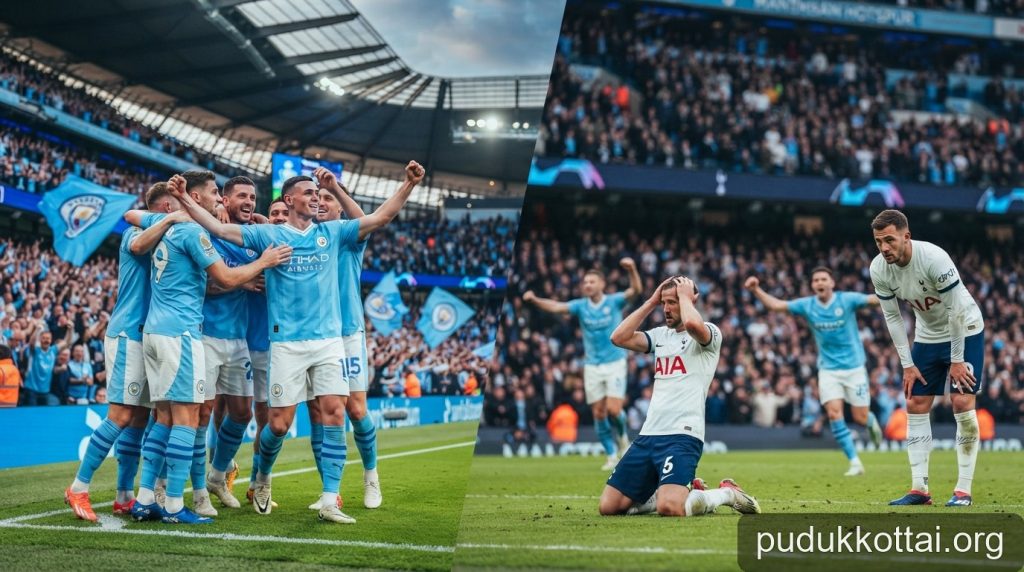 Ngoại hạng Anh 2026/27: Man City duy trì phong độ hoàn hảo, Tottenham gây sốc ở đáy bảng